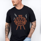 King Of The Grill Father's Day Unisex Crewneck T-Shirt Sweatshirt Hoodie