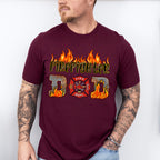 Firefighter Dad Father's Day Unisex Crewneck T-Shirt Sweatshirt Hoodie