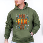 Mr Fix It Father's Day Unisex Crewneck T-Shirt Sweatshirt Hoodie