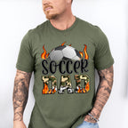 Soccer Dad Father's Day Unisex Crewneck T-Shirt Sweatshirt Hoodie