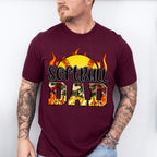 Softball Dad Father's Day Unisex Crewneck T-Shirt Sweatshirt Hoodie