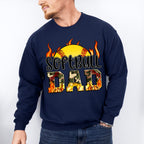 Softball Dad Father's Day Unisex Crewneck T-Shirt Sweatshirt Hoodie