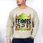 Tennis Dad Father's Day Unisex Crewneck T-Shirt Sweatshirt Hoodie