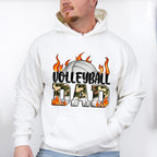 Volleyball Dad Father's Day Unisex Crewneck T-Shirt Sweatshirt Hoodie