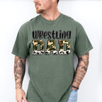 Wrestling Dad Father's Day Unisex Crewneck T-Shirt Sweatshirt Hoodie