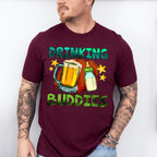 Drinking Buddies Father's Day Unisex Crewneck T-Shirt Sweatshirt Hoodie