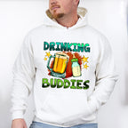 Drinking Buddies Father's Day Unisex Crewneck T-Shirt Sweatshirt Hoodie