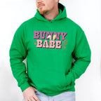 Bunny Babe Easter Day Unisex Crewneck T-Shirt Sweatshirt Hoodie
