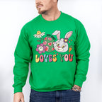 Some Bunny Loves You Easter Day Unisex Crewneck T-Shirt Sweatshirt Hoodie