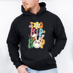 Too Hip To Hop Easter Day Unisex Crewneck T-Shirt Sweatshirt Hoodie