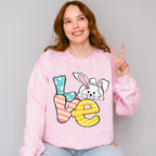 Love Easter Bunny Easter Day Unisex Crewneck T-Shirt Sweatshirt Hoodie