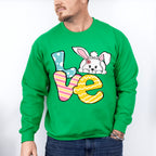 Love Easter Bunny Easter Day Unisex Crewneck T-Shirt Sweatshirt Hoodie