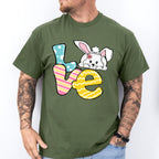 Love Easter Bunny Easter Day Unisex Crewneck T-Shirt Sweatshirt Hoodie