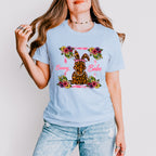 Bunny Babe Frame Easter Day Unisex Crewneck T-Shirt Sweatshirt Hoodie