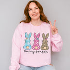 Bunny Season Easter Day Unisex Crewneck T-Shirt Sweatshirt Hoodie