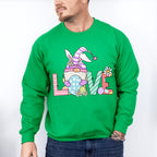 Love Easter Gnome Easter Day Unisex Crewneck T-Shirt Sweatshirt Hoodie