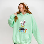 Some Bunny Needs Vodka Easter Day Unisex Crewneck T-Shirt Sweatshirt Hoodie