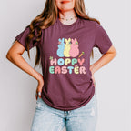 Hoppy Easter Easter Day Unisex Crewneck T-Shirt Sweatshirt Hoodie
