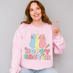 Hoppy Easter Easter Day Unisex Crewneck T-Shirt Sweatshirt Hoodie