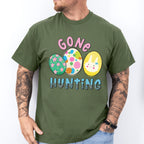 Gone Hunting Easter Day Unisex Crewneck T-Shirt Sweatshirt Hoodie