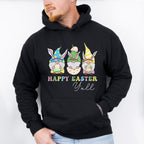 Happy Easter Y'all Easter Day Unisex Crewneck T-Shirt Sweatshirt Hoodie