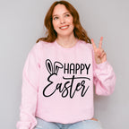 Bunny Ear Happy Easter Easter Day Unisex Crewneck T-Shirt Sweatshirt Hoodie