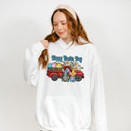 Truck Happy Easter Day Easter Day Unisex Crewneck T-Shirt Sweatshirt Hoodie
