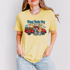 Truck Happy Easter Day Easter Day Unisex Crewneck T-Shirt Sweatshirt Hoodie