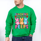 Teaching My Favorite Peeps Easter Day Unisex Crewneck T-Shirt Sweatshirt Hoodie