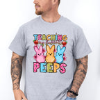 Teaching My Favorite Peeps Easter Day Unisex Crewneck T-Shirt Sweatshirt Hoodie
