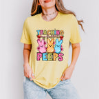 Teaching My Favorite Peeps Easter Day Unisex Crewneck T-Shirt Sweatshirt Hoodie