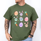 Easter Eggs Easter Day Unisex Crewneck T-Shirt Sweatshirt Hoodie