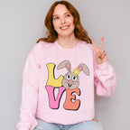 Love Easter Bunny Easter Day Unisex Crewneck T-Shirt Sweatshirt Hoodie