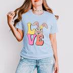 Love Easter Bunny Easter Day Unisex Crewneck T-Shirt Sweatshirt Hoodie