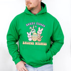 Bunny Kisses & Easter Wishes Easter Day Unisex Crewneck T-Shirt Sweatshirt Hoodie
