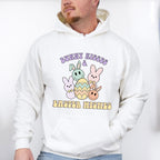 Bunny Kisses & Easter Wishes Easter Day Unisex Crewneck T-Shirt Sweatshirt Hoodie