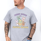 Bunny Kisses & Easter Wishes Easter Day Unisex Crewneck T-Shirt Sweatshirt Hoodie