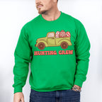 Truck Hunting Crew Easter Day Unisex Crewneck T-Shirt Sweatshirt Hoodie