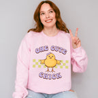 One Cute Chick Easter Day Unisex Crewneck T-Shirt Sweatshirt Hoodie