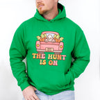 The Hunt Is On Easter Day Unisex Crewneck T-Shirt Sweatshirt Hoodie