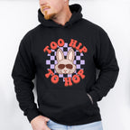 Too Hip To Hop Easter Day Unisex Crewneck T-Shirt Sweatshirt Hoodie