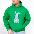 Blue Bunny Easter Day Unisex Crewneck T-Shirt Sweatshirt Hoodie