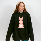 Peach Bunny Easter Day Unisex Crewneck T-Shirt Sweatshirt Hoodie