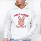 Don't Worry Be Hoppy Easter Day Unisex Crewneck T-Shirt Sweatshirt Hoodie