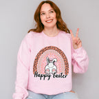 Happy Easter Bunny Rainbow Easter Day Unisex Crewneck T-Shirt Sweatshirt Hoodie