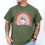 Happy Easter Bunny Rainbow Easter Day Unisex Crewneck T-Shirt Sweatshirt Hoodie