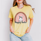 Happy Easter Bunny Rainbow Easter Day Unisex Crewneck T-Shirt Sweatshirt Hoodie