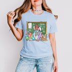 Gnomie Teacher Easter Day Unisex Crewneck T-Shirt Sweatshirt Hoodie