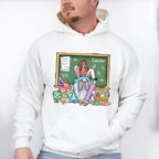 Gnomie Teacher Easter Day Unisex Crewneck T-Shirt Sweatshirt Hoodie
