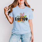 Happy Easter Carrot Bunny Ears Easter Day Unisex Crewneck T-Shirt Sweatshirt Hoodie